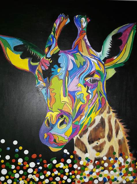 The Rainbow Giraffe